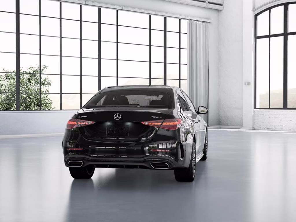 2026 Black Mercedes-Benz C-Class C 300 AWD Sedan