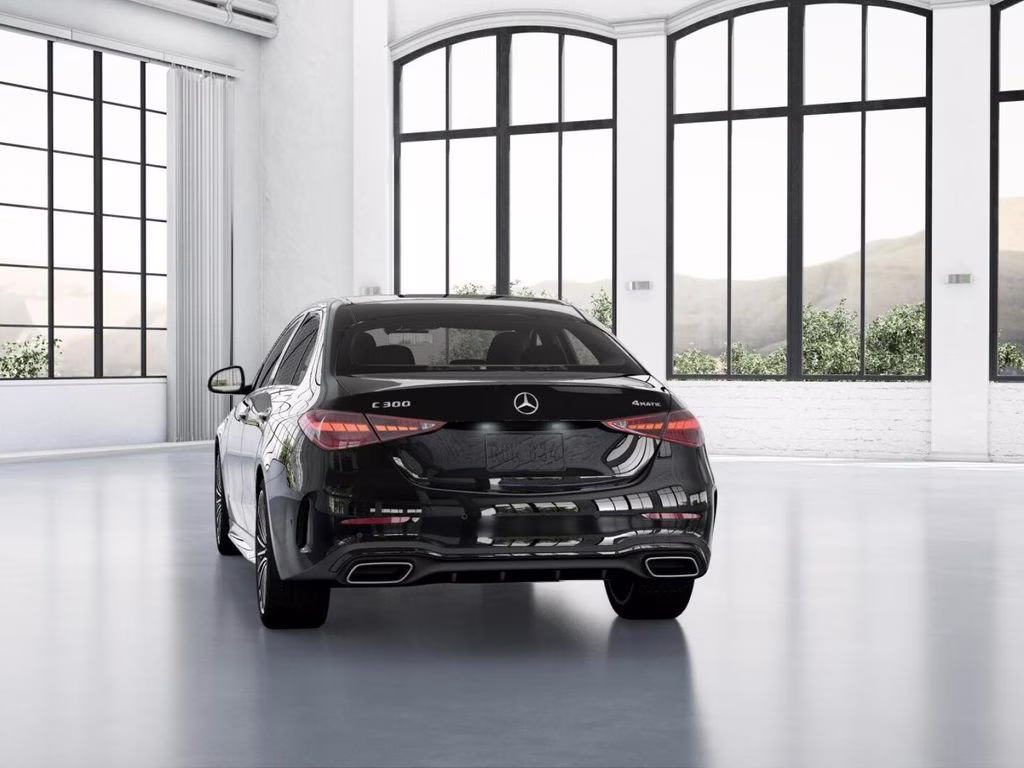 2026 Black Mercedes-Benz C-Class C 300 AWD Sedan