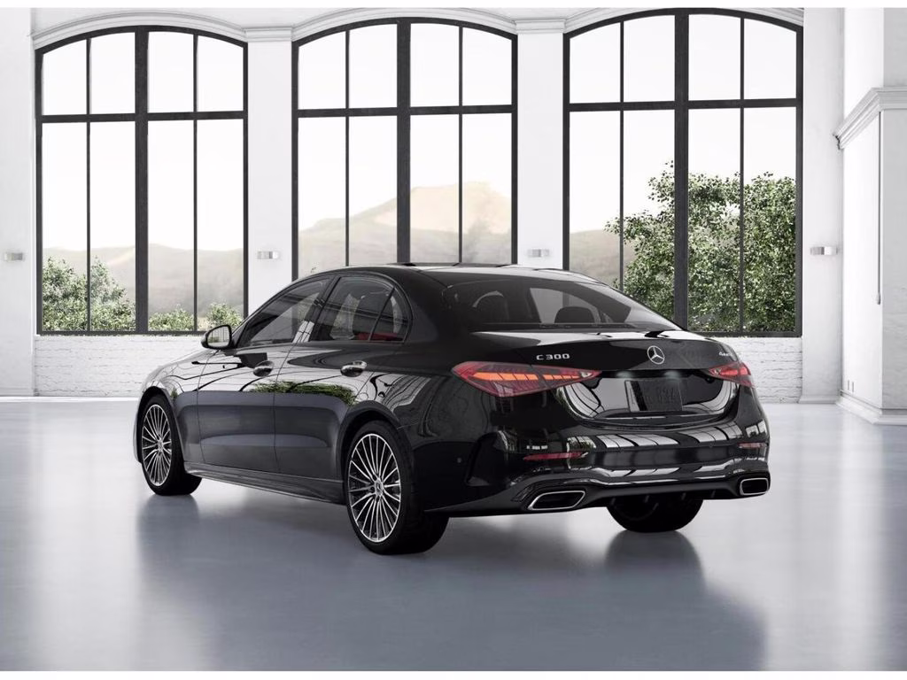 2026 Black Mercedes-Benz C-Class C 300 AWD Sedan