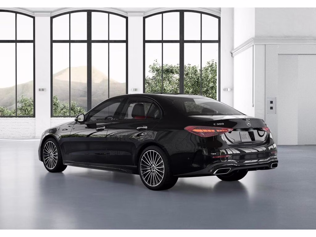2026 Black Mercedes-Benz C-Class C 300 AWD Sedan