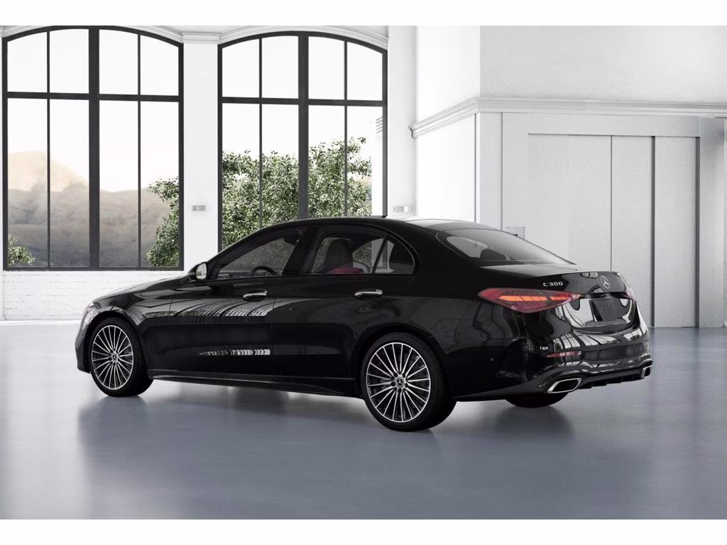 2026 Black Mercedes-Benz C-Class C 300 AWD Sedan