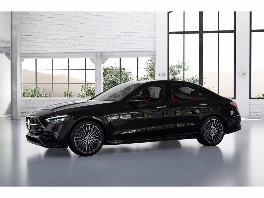 2026 Black Mercedes-Benz C-Class C 300 AWD Sedan