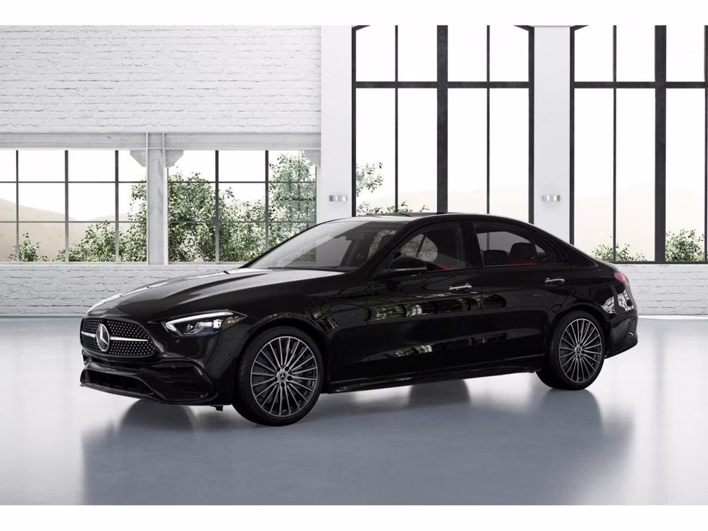 2026 Black Mercedes-Benz C-Class C 300 AWD Sedan