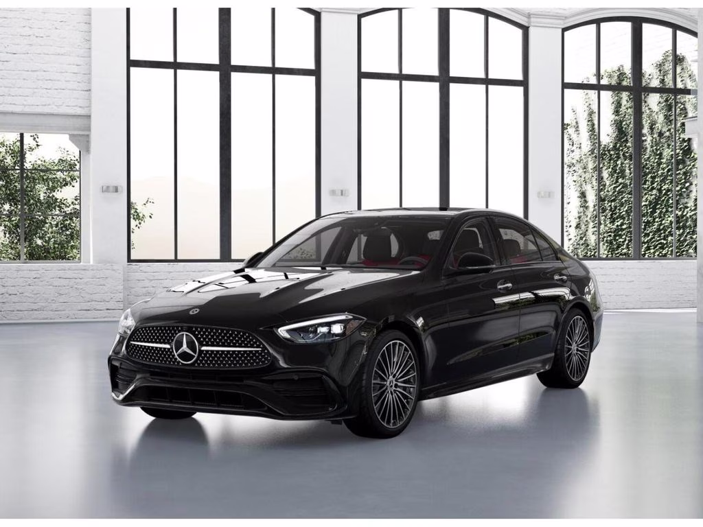 2026 Black Mercedes-Benz C-Class C 300 AWD Sedan