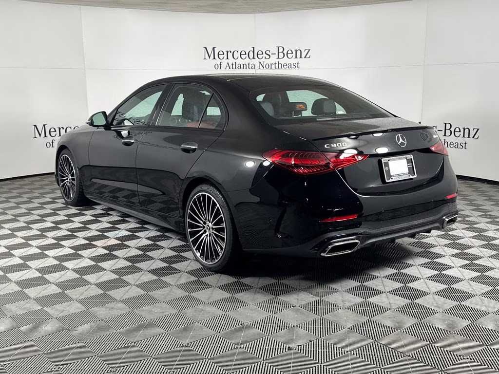 2026 Black Mercedes-Benz C-Class C 300 AWD Sedan