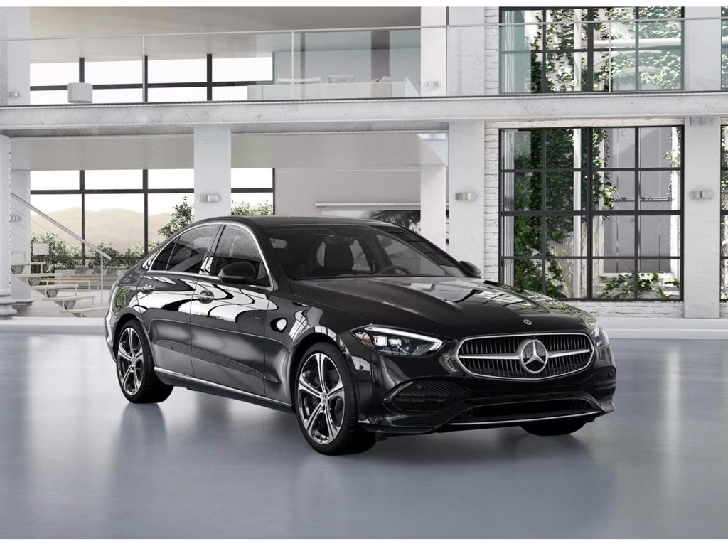 2026 Black Mercedes-Benz C-Class C 300 AWD Sedan