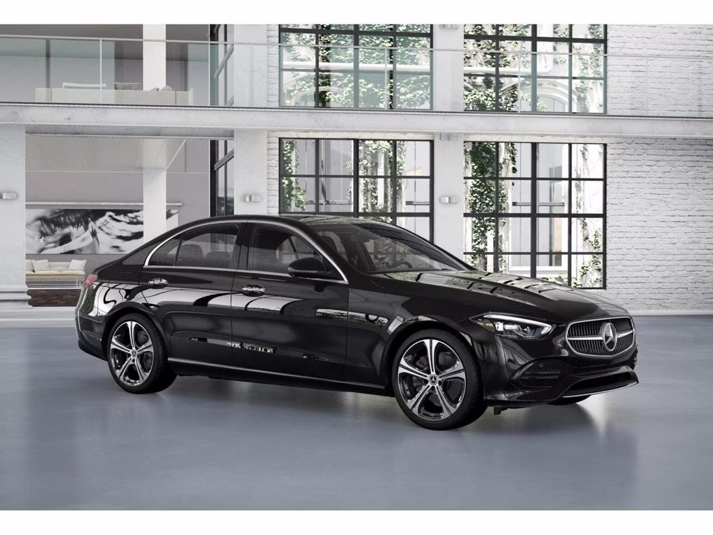 2026 Black Mercedes-Benz C-Class C 300 AWD Sedan