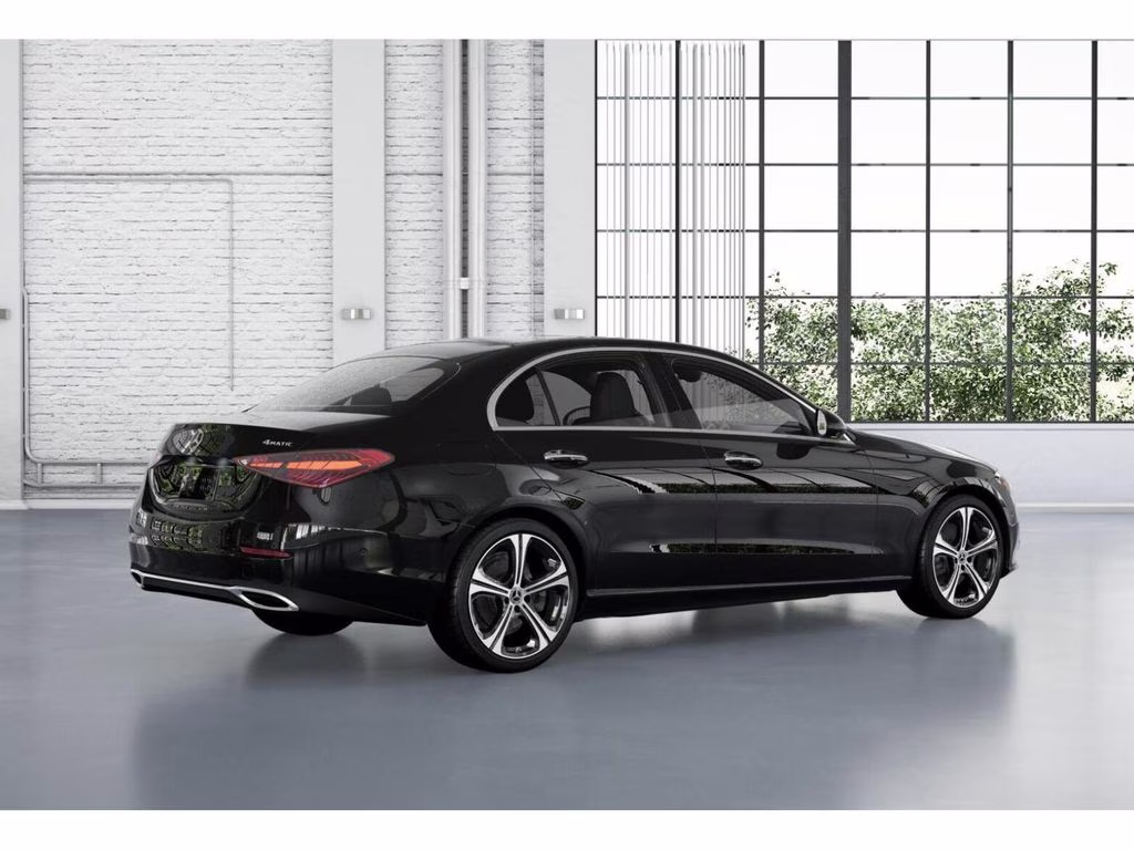 2026 Black Mercedes-Benz C-Class C 300 AWD Sedan