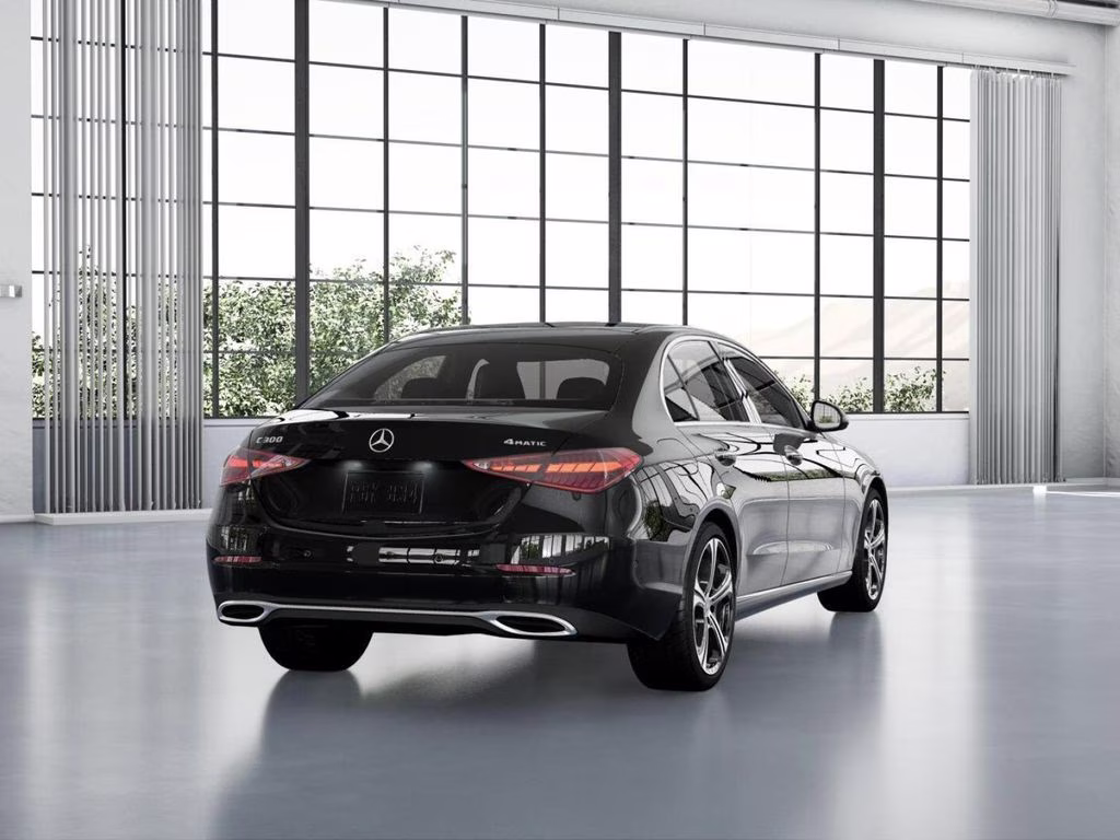 2026 Black Mercedes-Benz C-Class C 300 AWD Sedan