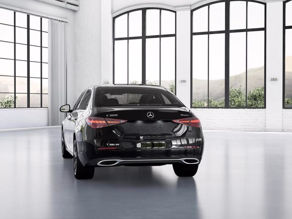 2026 Black Mercedes-Benz C-Class C 300 AWD Sedan