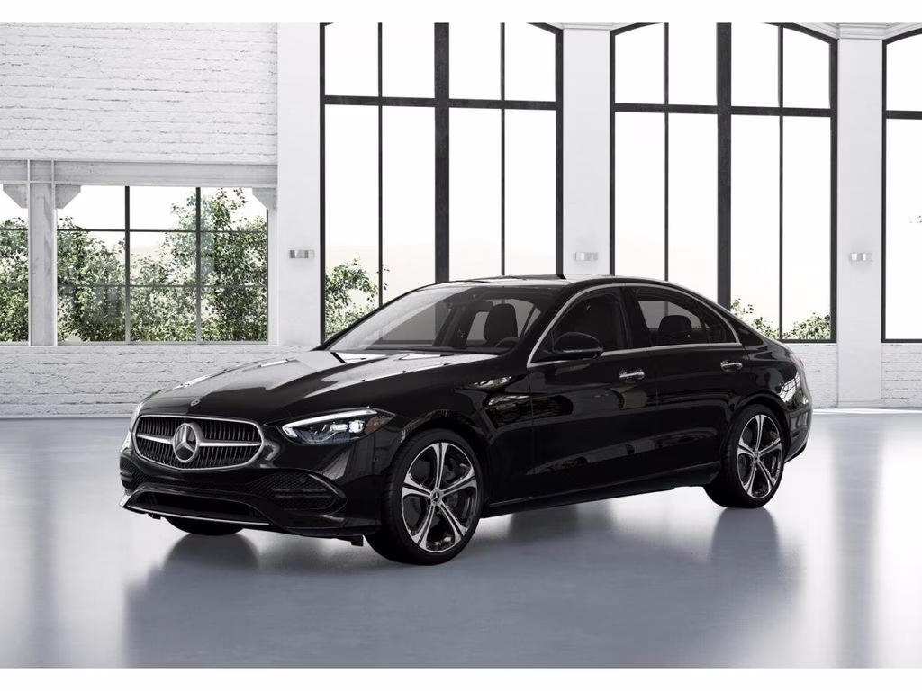 2026 Black Mercedes-Benz C-Class C 300 AWD Sedan