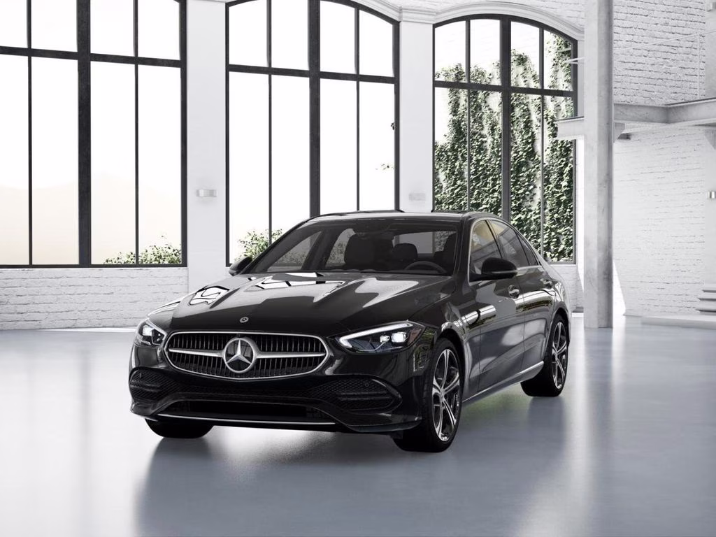 2026 Black Mercedes-Benz C-Class C 300 AWD Sedan