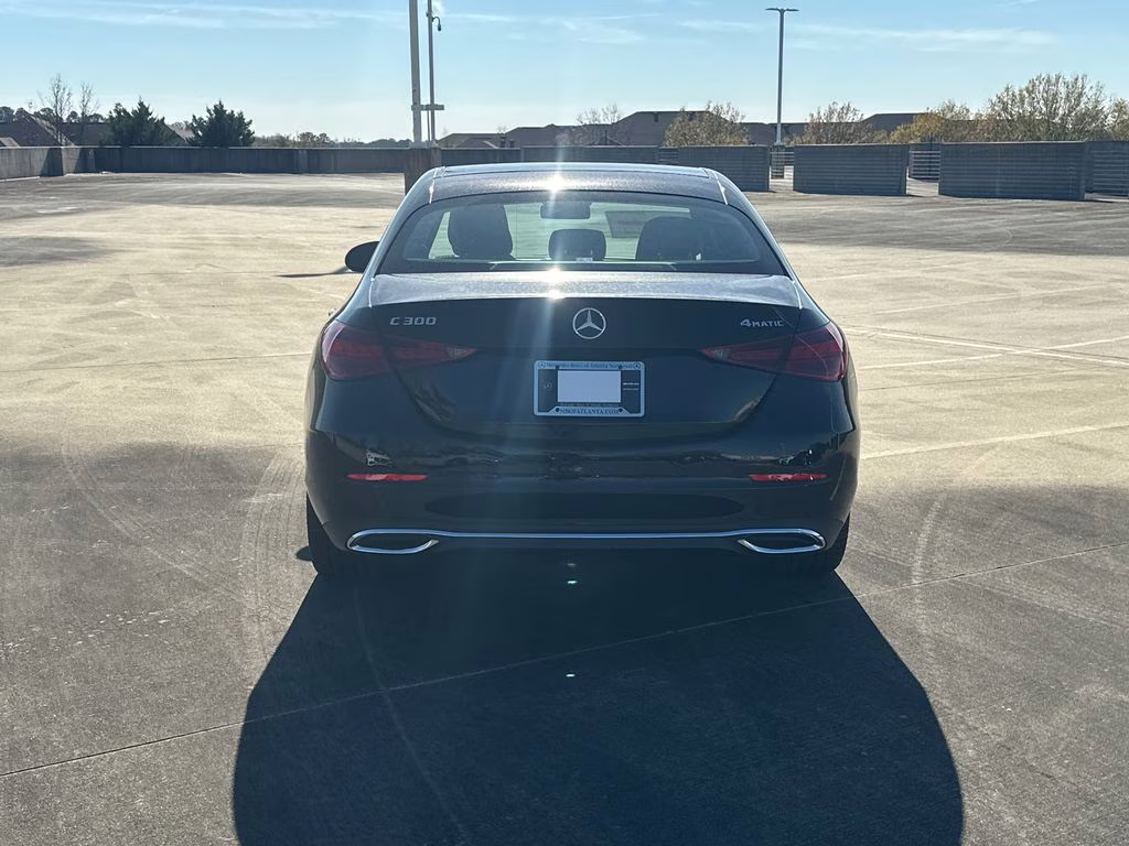 2026 Black Mercedes-Benz C-Class C 300 AWD Sedan