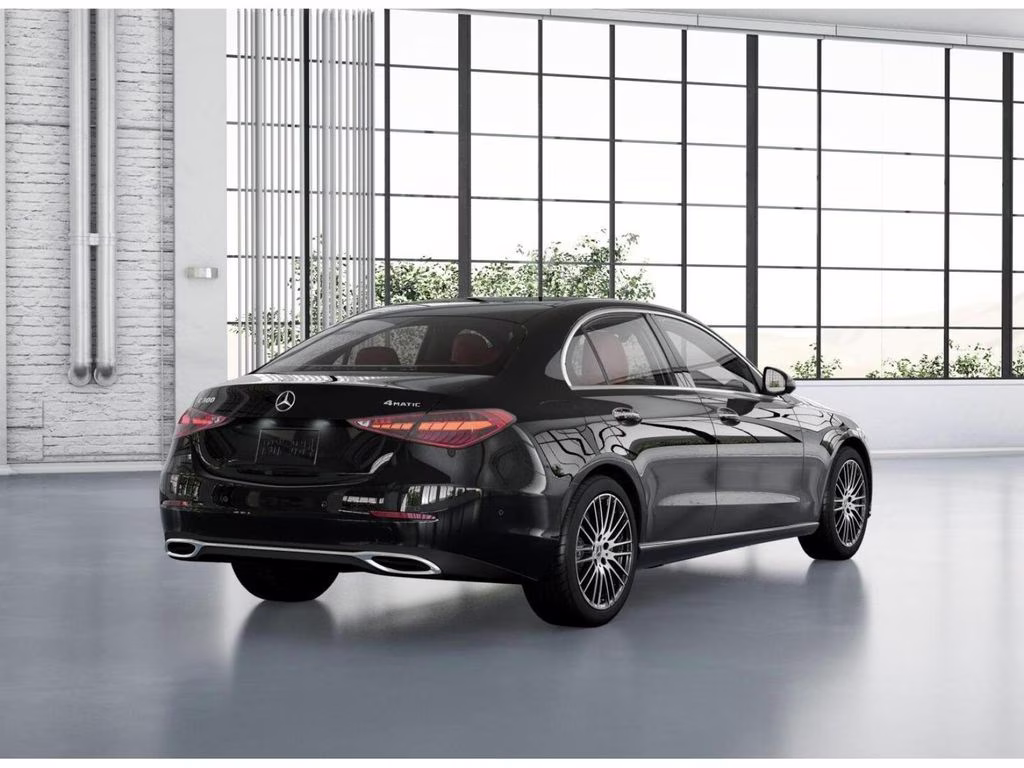 2026 Black Mercedes-Benz C-Class C 300 AWD Sedan