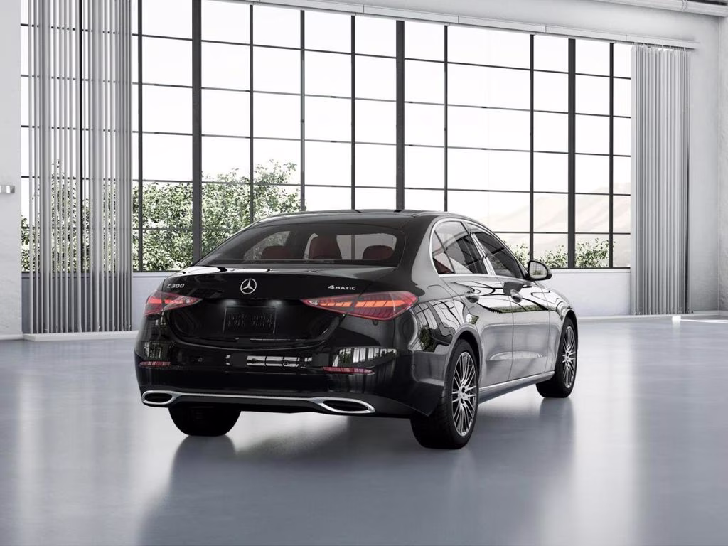 2026 Black Mercedes-Benz C-Class C 300 AWD Sedan