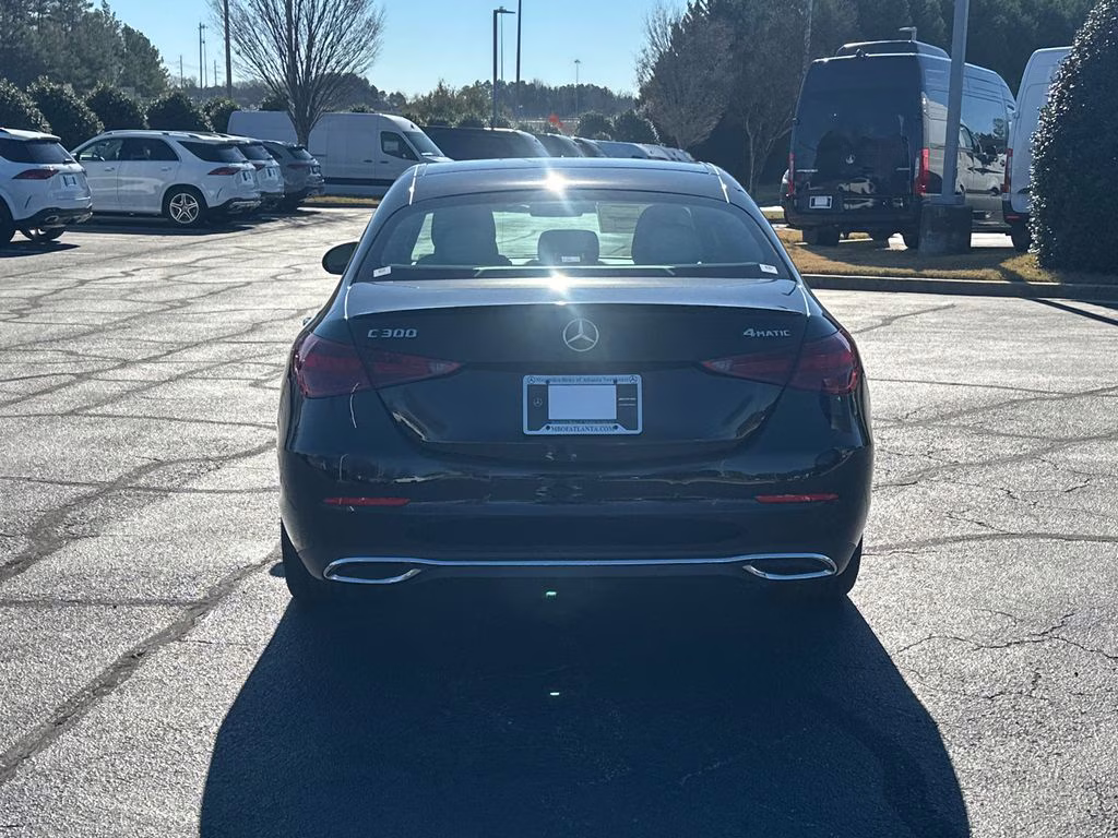 2026 Obsidian Mercedes-Benz C-Class C 300 AWD Sedan