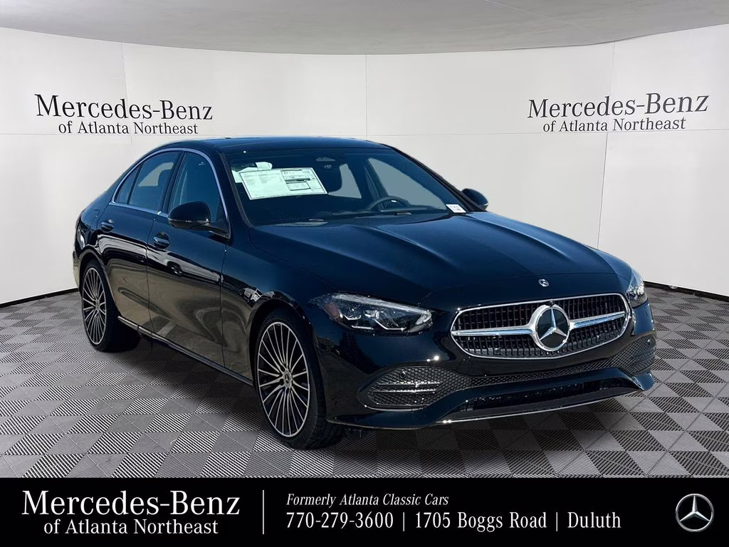 2026 Black Mercedes-Benz C-Class C 300 AWD Sedan