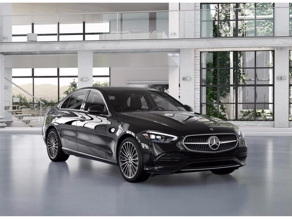 2026 Black Mercedes-Benz C-Class C 300 AWD Sedan
