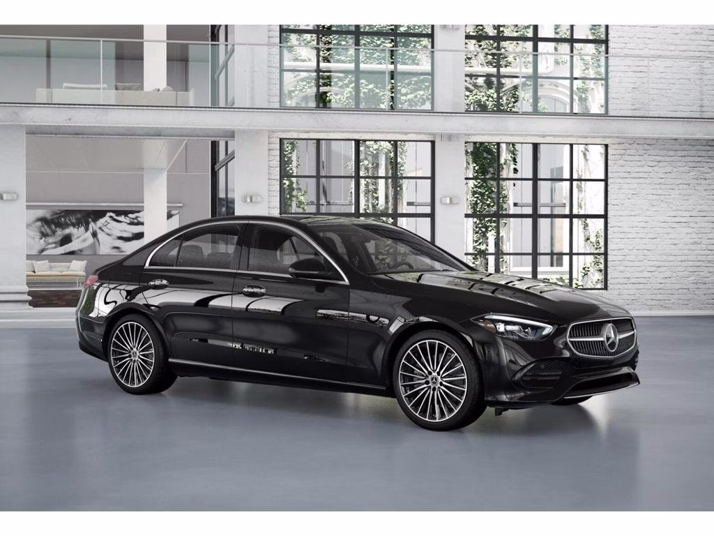 2026 Black Mercedes-Benz C-Class C 300 AWD Sedan