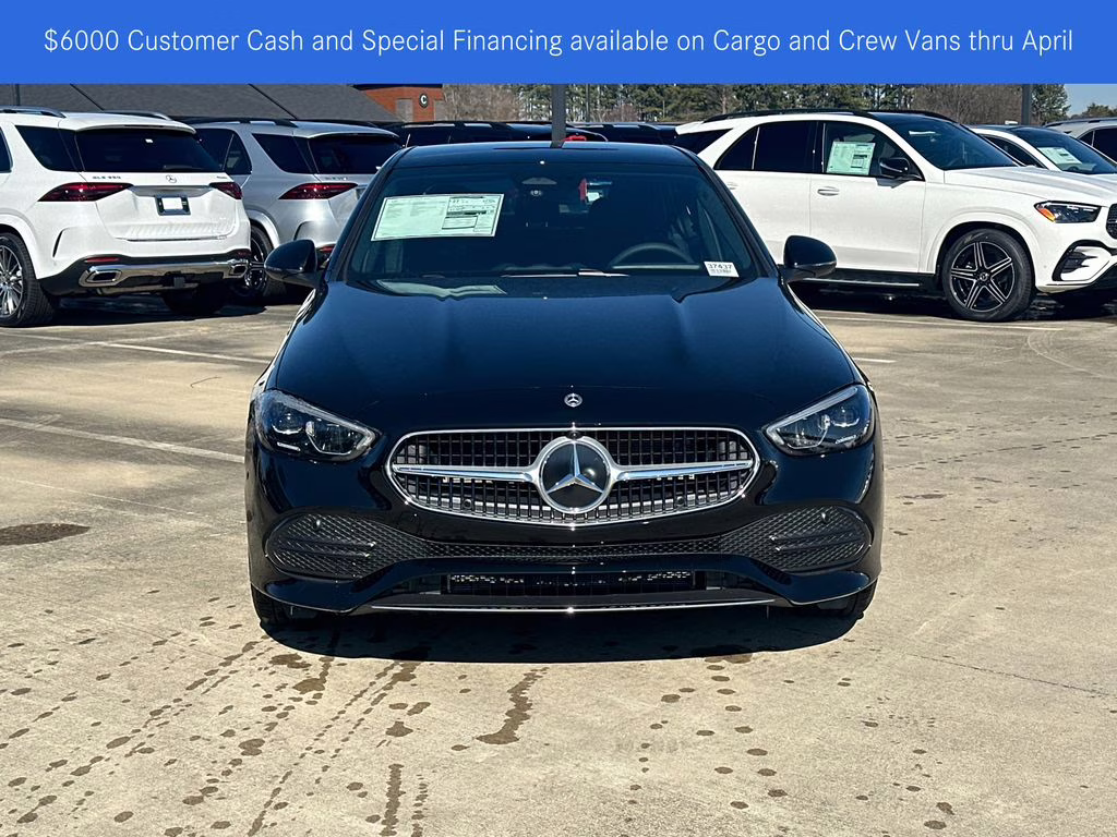 2026 Black Mercedes-Benz C-Class C 300 AWD Sedan