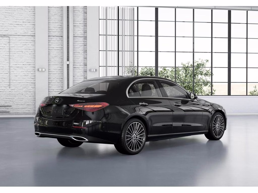 2026 Black Mercedes-Benz C-Class C 300 AWD Sedan