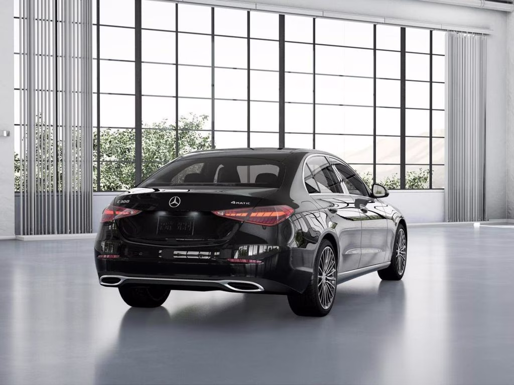 2026 Black Mercedes-Benz C-Class C 300 AWD Sedan