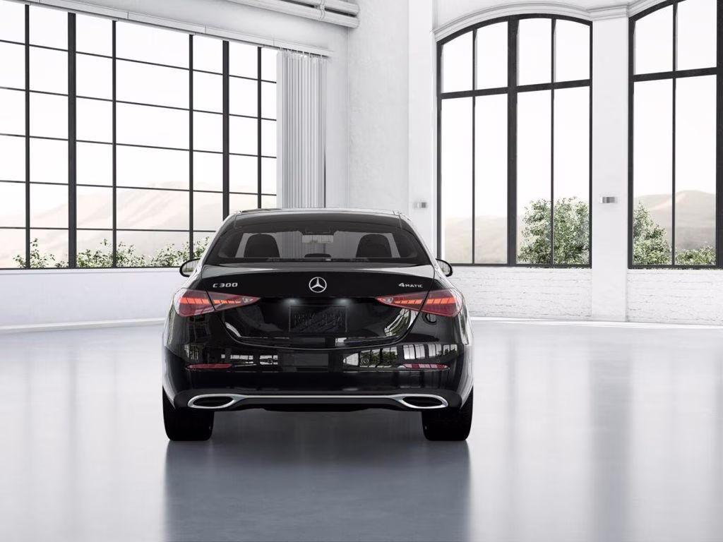2026 Black Mercedes-Benz C-Class C 300 AWD Sedan