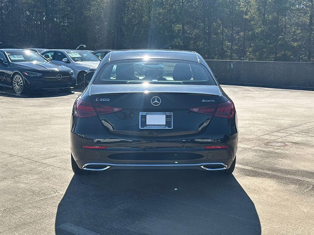 2026 Black Mercedes-Benz C-Class C 300 AWD Sedan