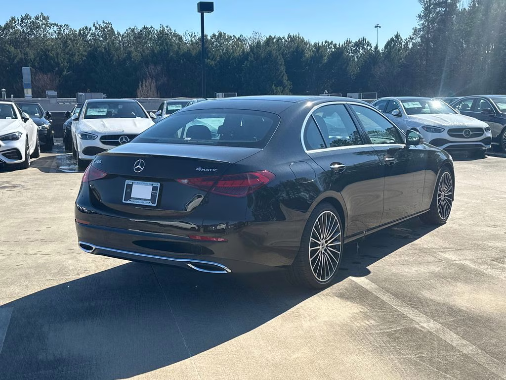 2026 Black Mercedes-Benz C-Class C 300 AWD Sedan