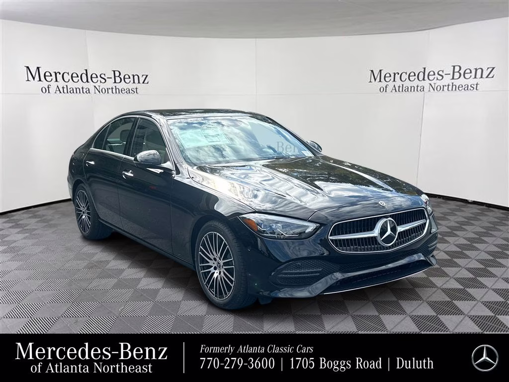 2026 Black Mercedes-Benz C-Class C 300 AWD Sedan