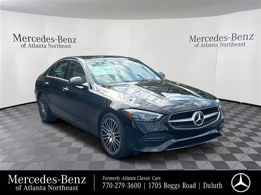 2026 Black Mercedes-Benz C-Class C 300 AWD Sedan