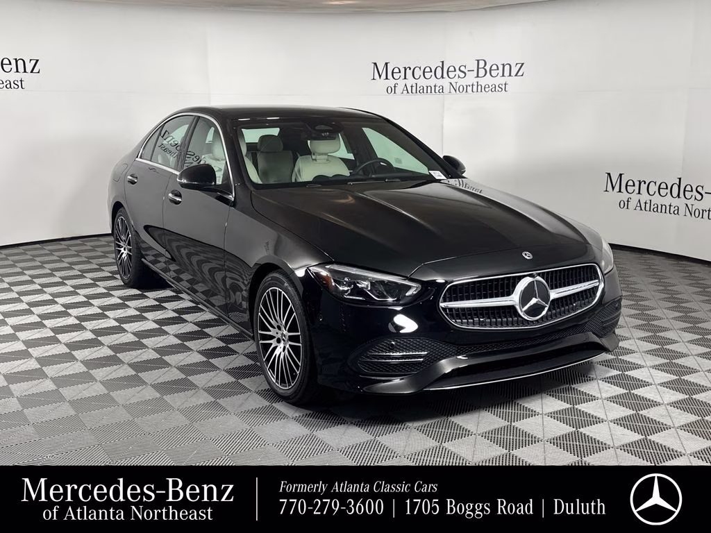 2026 Black Mercedes-Benz C-Class C 300 AWD Sedan
