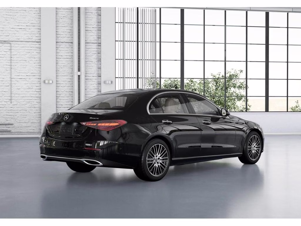 2026 Black Mercedes-Benz C-Class C 300 AWD Sedan