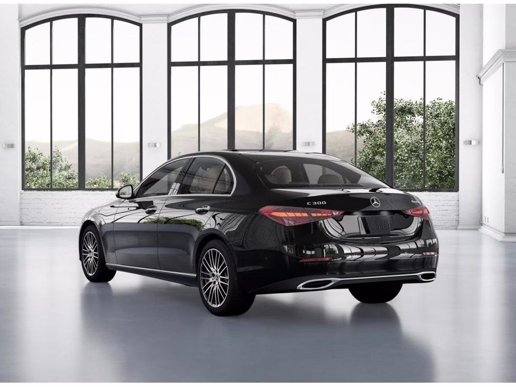 2026 Black Mercedes-Benz C-Class C 300 AWD Sedan