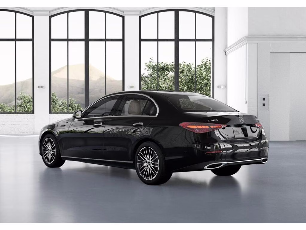 2026 Black Mercedes-Benz C-Class C 300 AWD Sedan