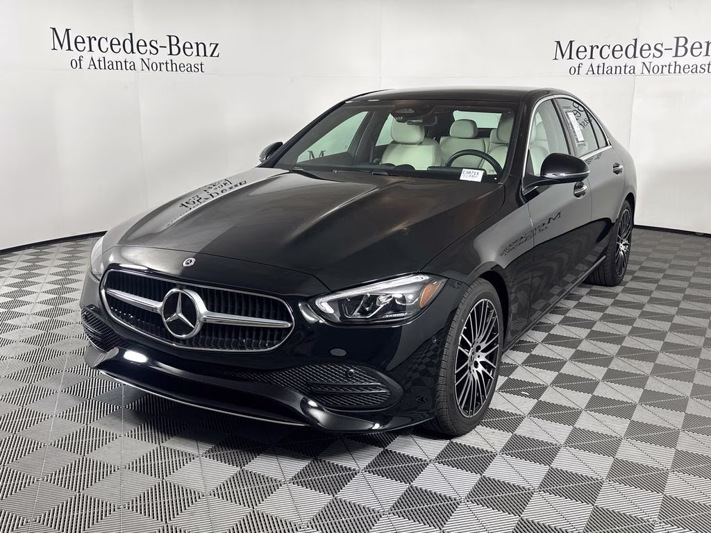 2026 Black Mercedes-Benz C-Class C 300 AWD Sedan