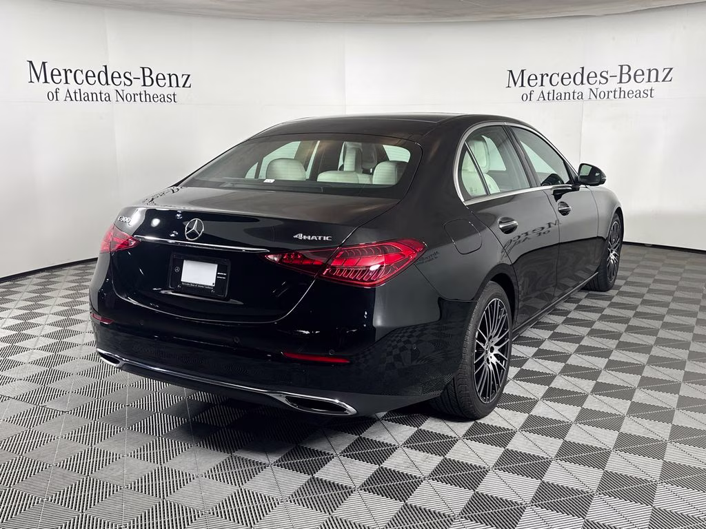 2026 Black Mercedes-Benz C-Class C 300 AWD Sedan