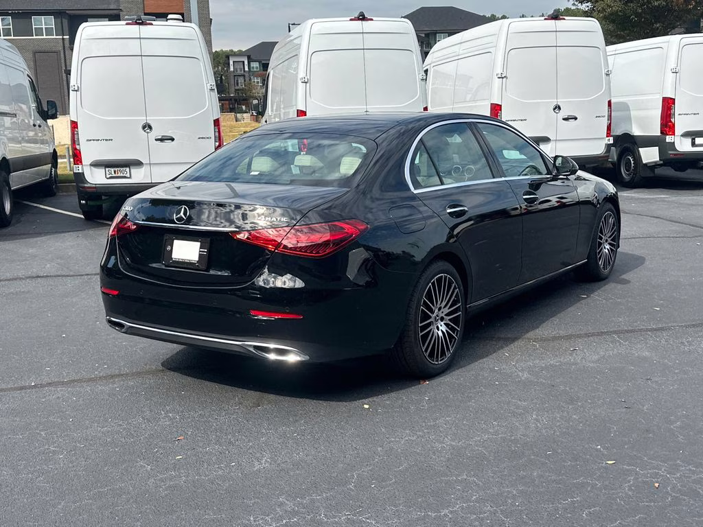 2026 Black Mercedes-Benz C-Class C 300 AWD Sedan