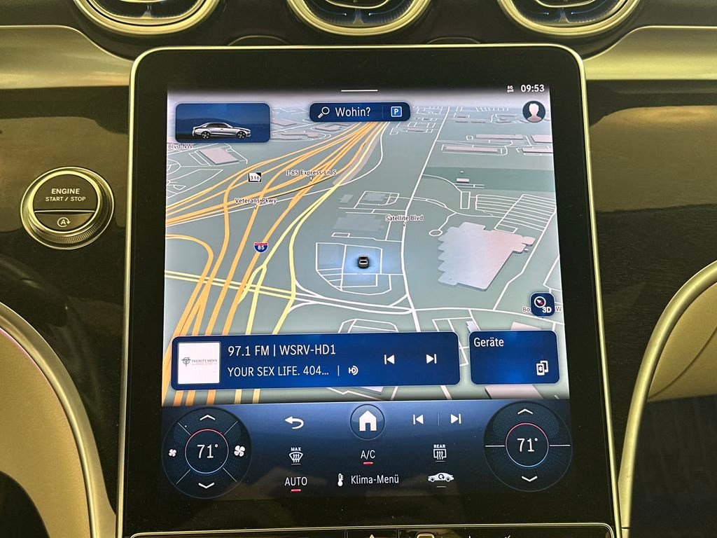 2025 Black Mercedes-Benz C-Class C 300 AWD Sedan