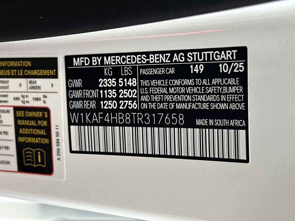 2026 Polar Mercedes-Benz C-Class C 300 AWD Sedan