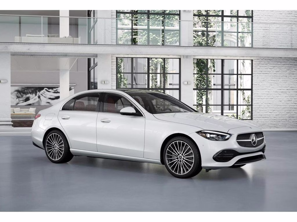 2026 White Mercedes-Benz C-Class C 300 AWD Sedan