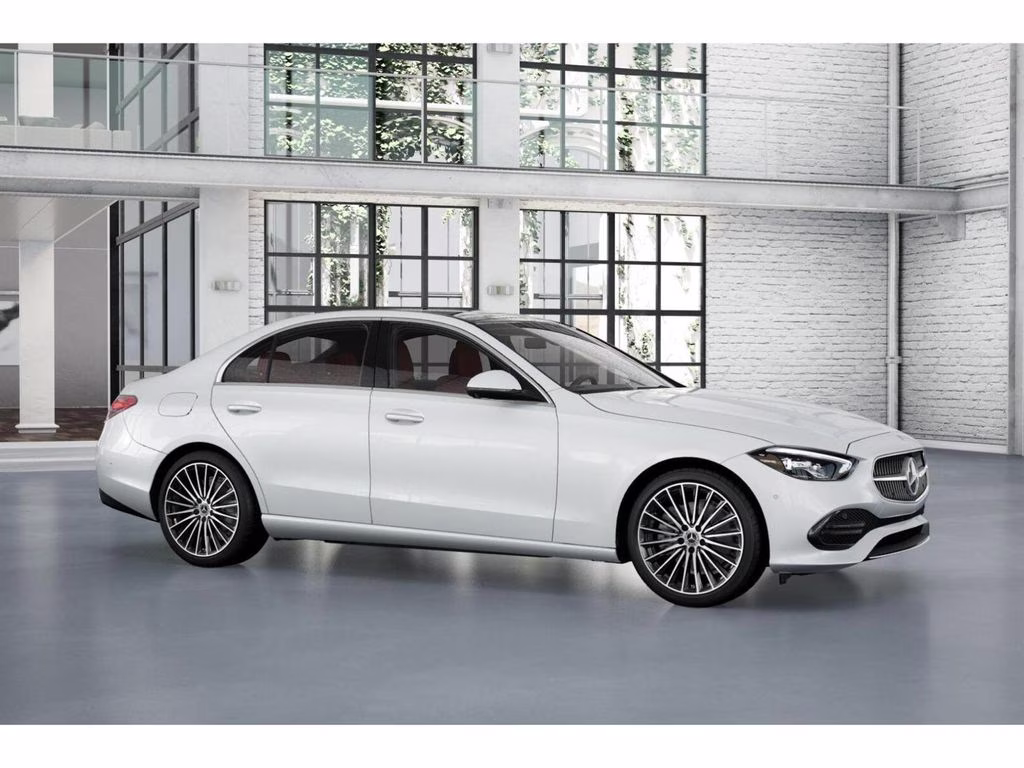 2026 White Mercedes-Benz C-Class C 300 AWD Sedan
