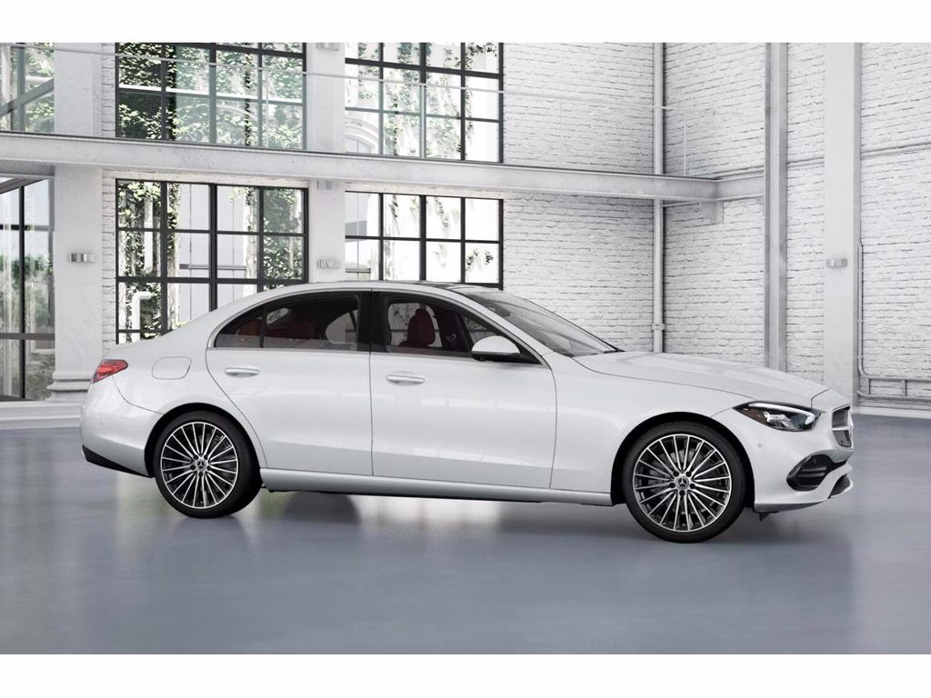 2026 White Mercedes-Benz C-Class C 300 AWD Sedan