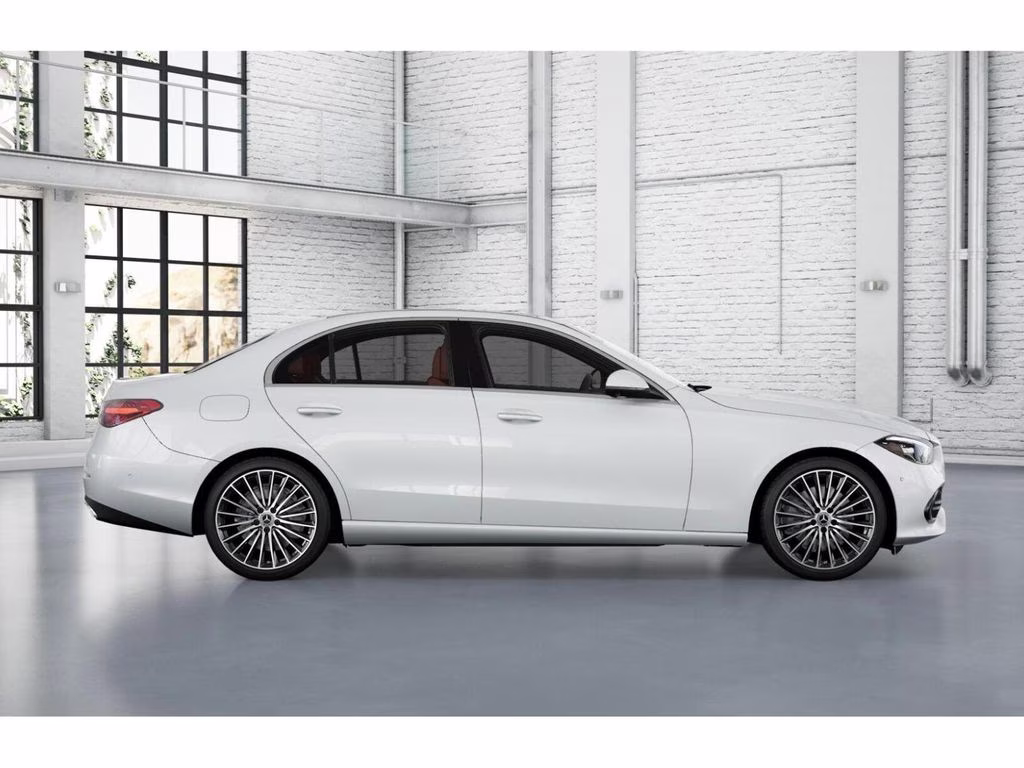 2026 White Mercedes-Benz C-Class C 300 AWD Sedan