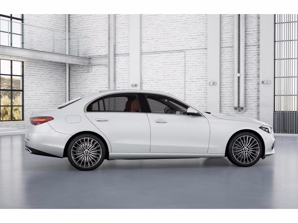 2026 White Mercedes-Benz C-Class C 300 AWD Sedan