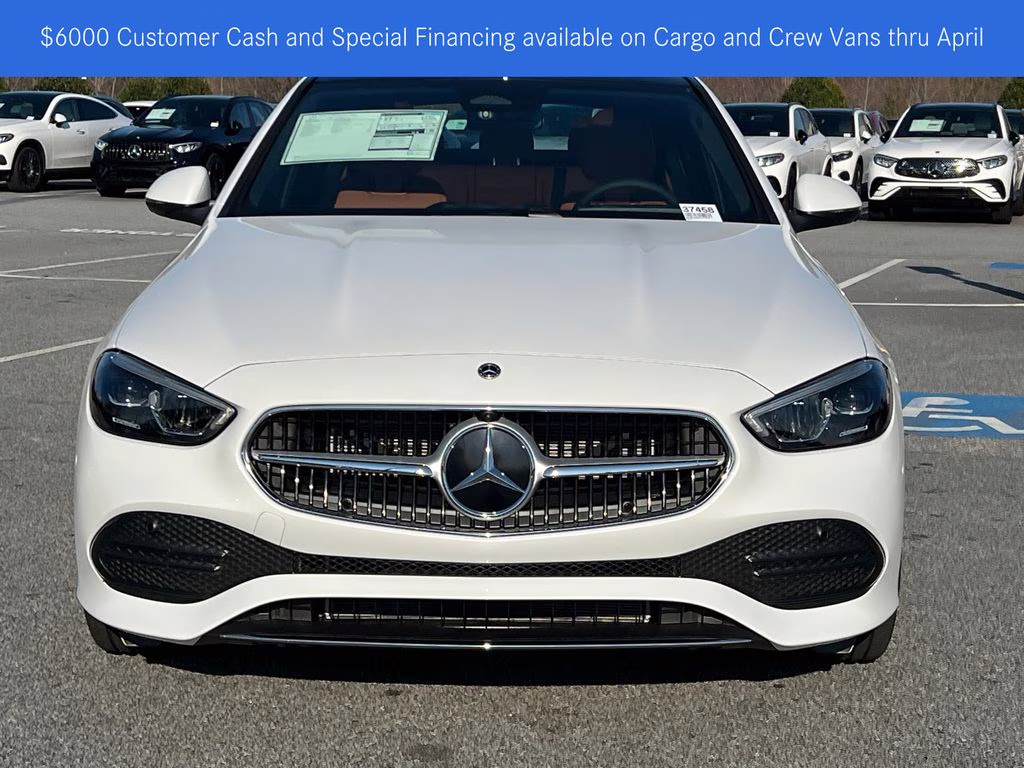 2026 White Mercedes-Benz C-Class C 300 AWD Sedan