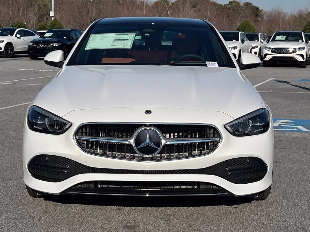 2026 White Mercedes-Benz C-Class C 300 AWD Sedan