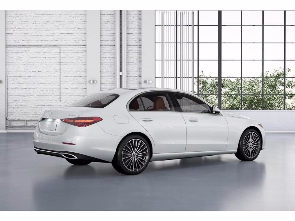 2026 White Mercedes-Benz C-Class C 300 AWD Sedan