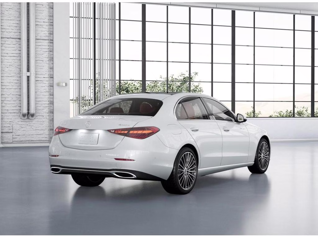 2026 White Mercedes-Benz C-Class C 300 AWD Sedan