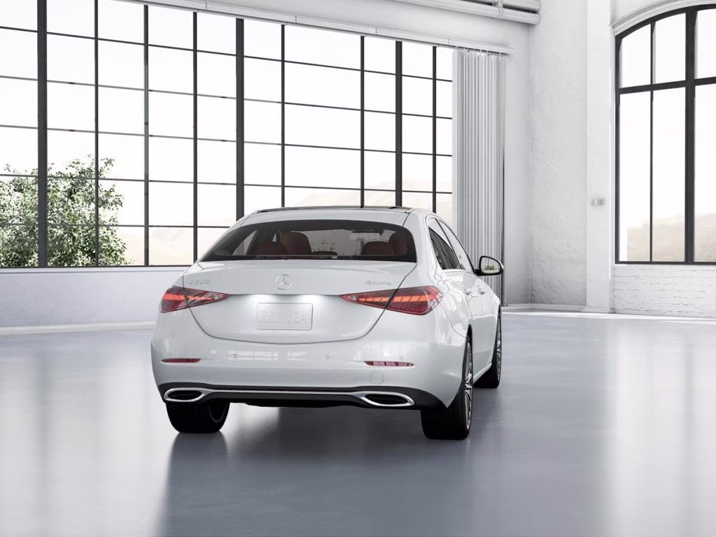 2026 White Mercedes-Benz C-Class C 300 AWD Sedan